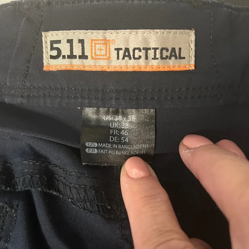 5.11 Tactical TacLite Pro Pants Bundle 2 Pair Dark Navy 38x36 Cargo‎